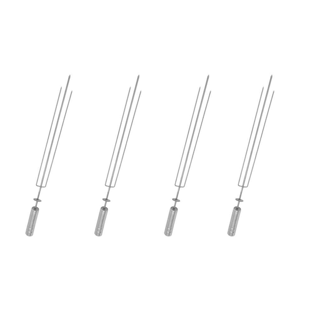 Kit 4 Espetos Tridente - Pratic Metal