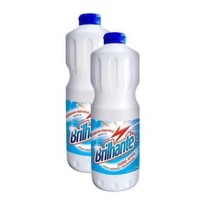 Kit 2 Água Sanitária Brilhante 1l