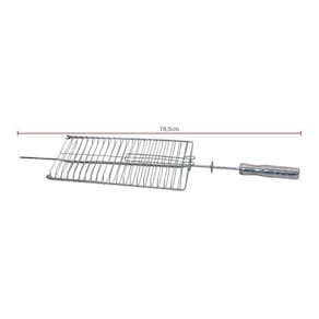 Grelha para Grill Elétrica em Aço Inox