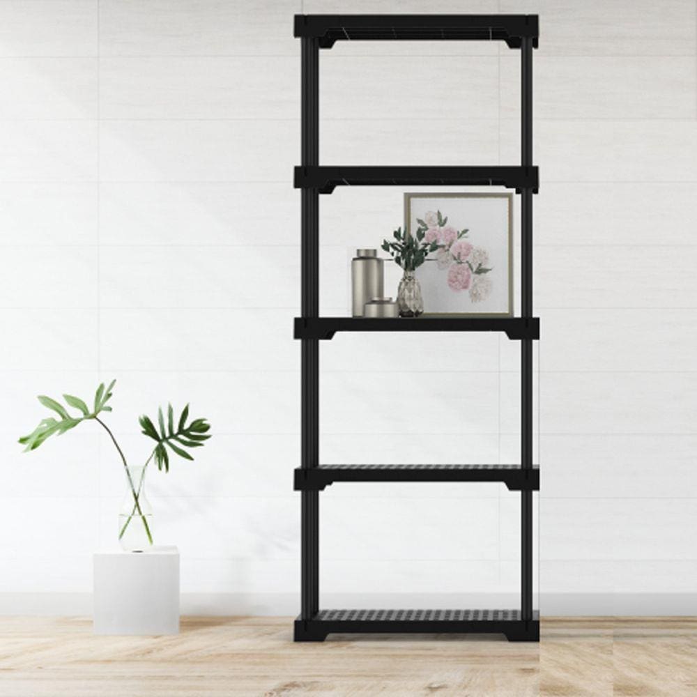 Estante Modular 5 Prateleiras Poly Eco Grifit Preta
