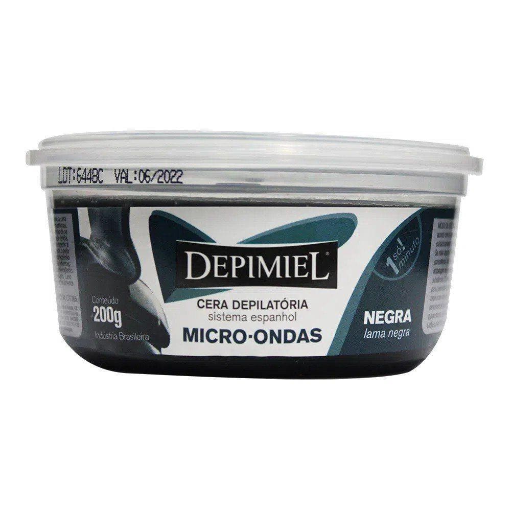 Cera Depimiel Microondas 200g Lama Negra