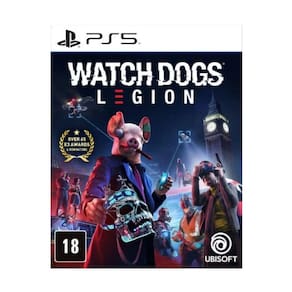 Jogo Midia Fisica de Playstation 5 Watch Dogs Legion Ubisoft