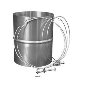 Luva Para Tubo Flextic De Alumínio 100Mm