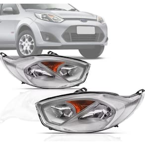 Par Farol Ford Fiesta 2011 2012 2013 2014 Cromado Tyc