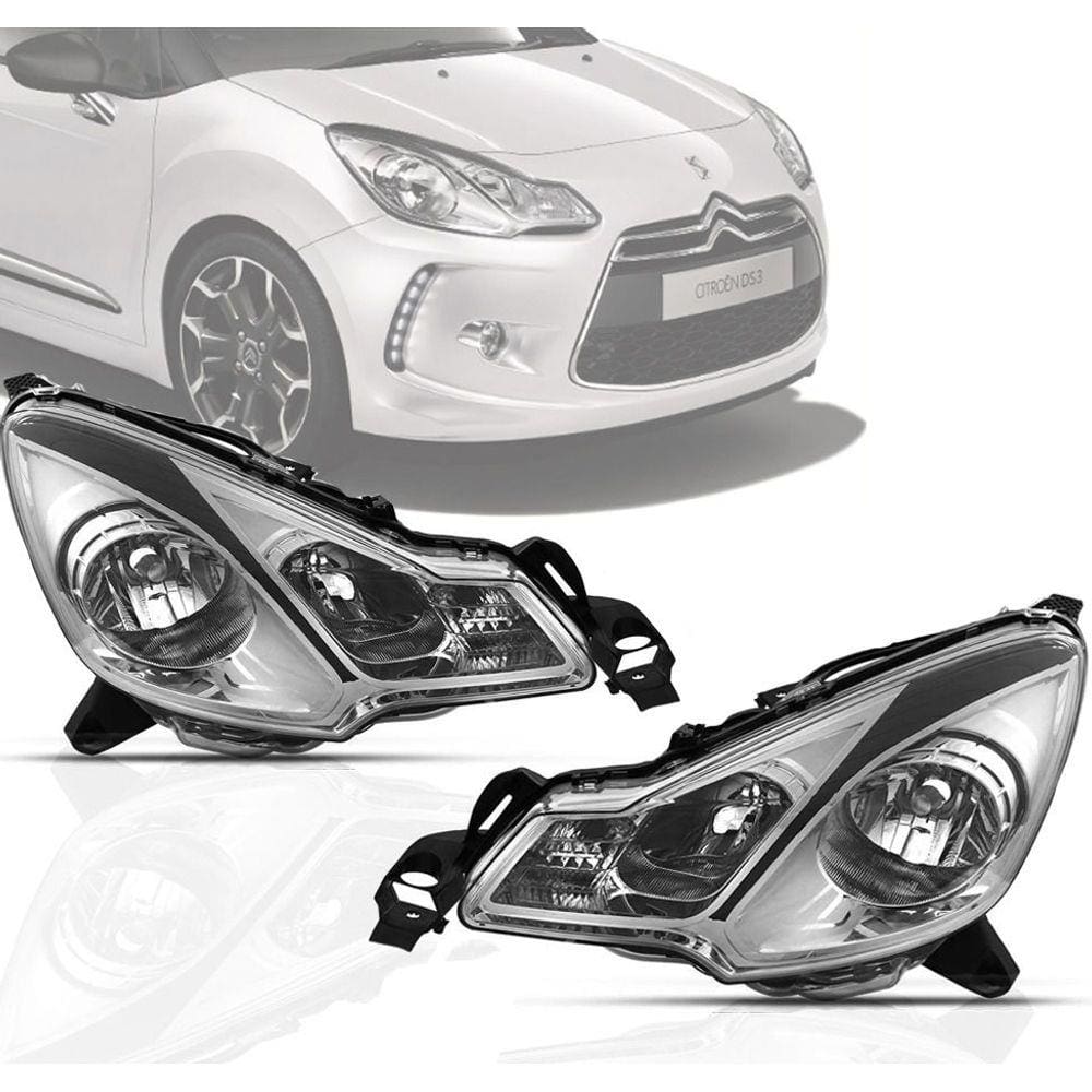 Par Farol Citroen Ds3 2012 2013 2014 2015 Friso Preto