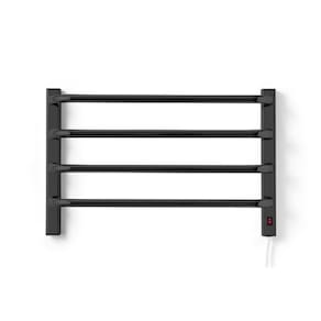 Aquecedor De Toalhas Térmico Pequeno Preto - 110v Esquerdo