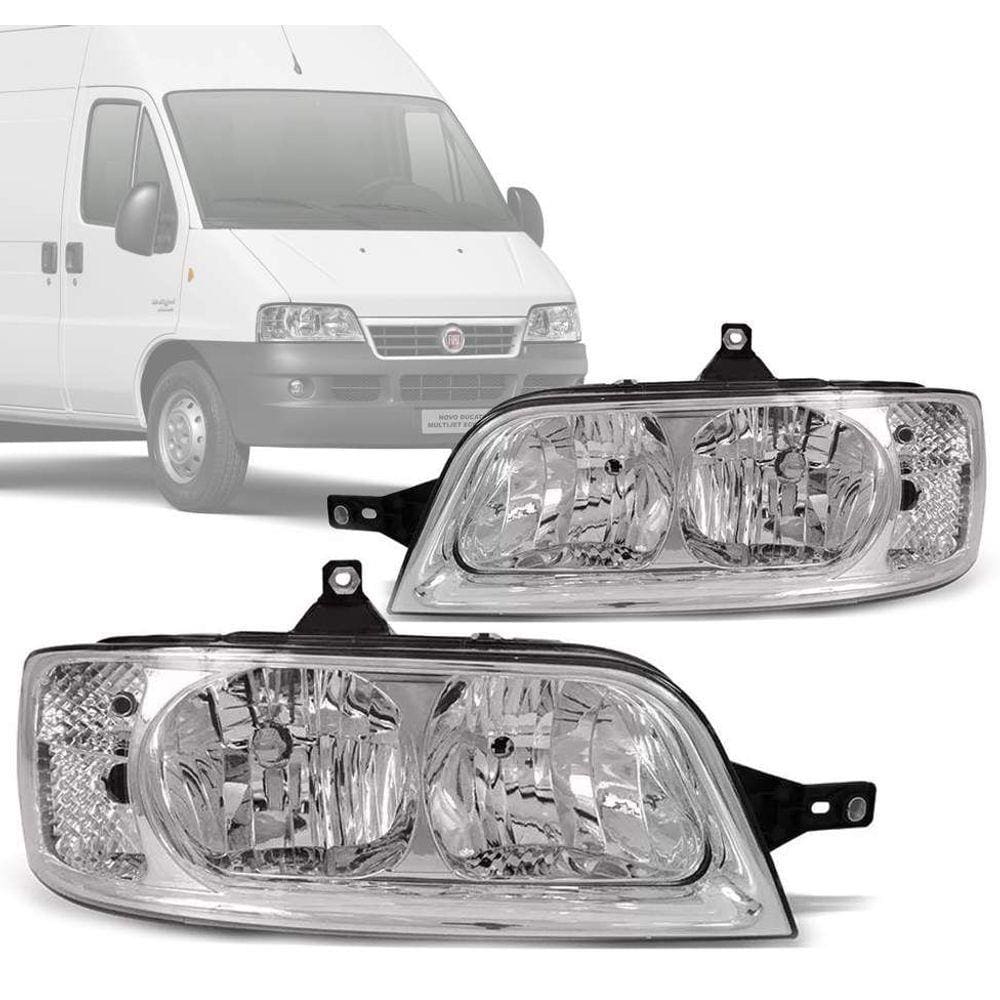 Par Farol Elétrico Fiat Ducato 05 06 07 08 09 10 11 2012 Tyc