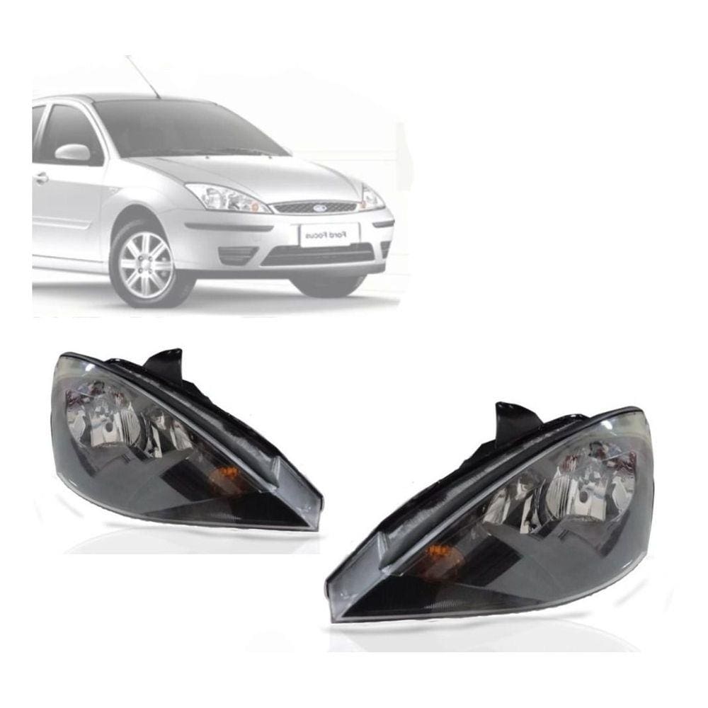 Par Farol Ford Focus 2004 2005 2006 2007 2008 Máscara Negra