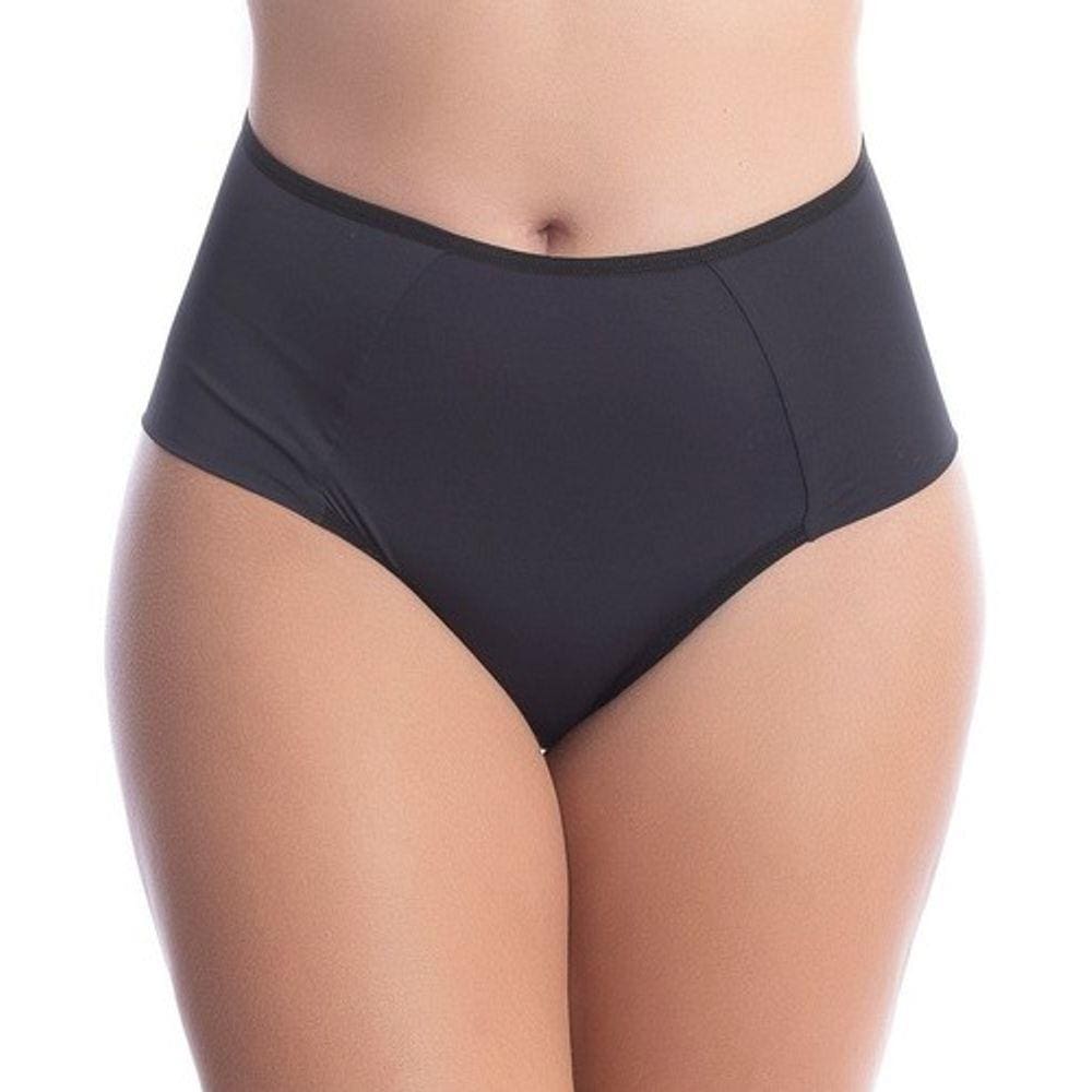 Calcinha Hot Pant Calcinhas Cós Alto Microfibra Lateral Dupla - AHAM