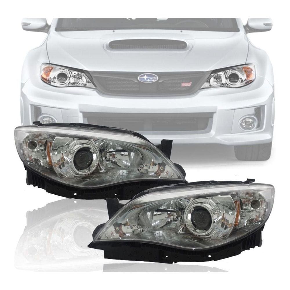 Farol Subaru Impreza 2008 2009 2010 2011 11 Cromado Unidade