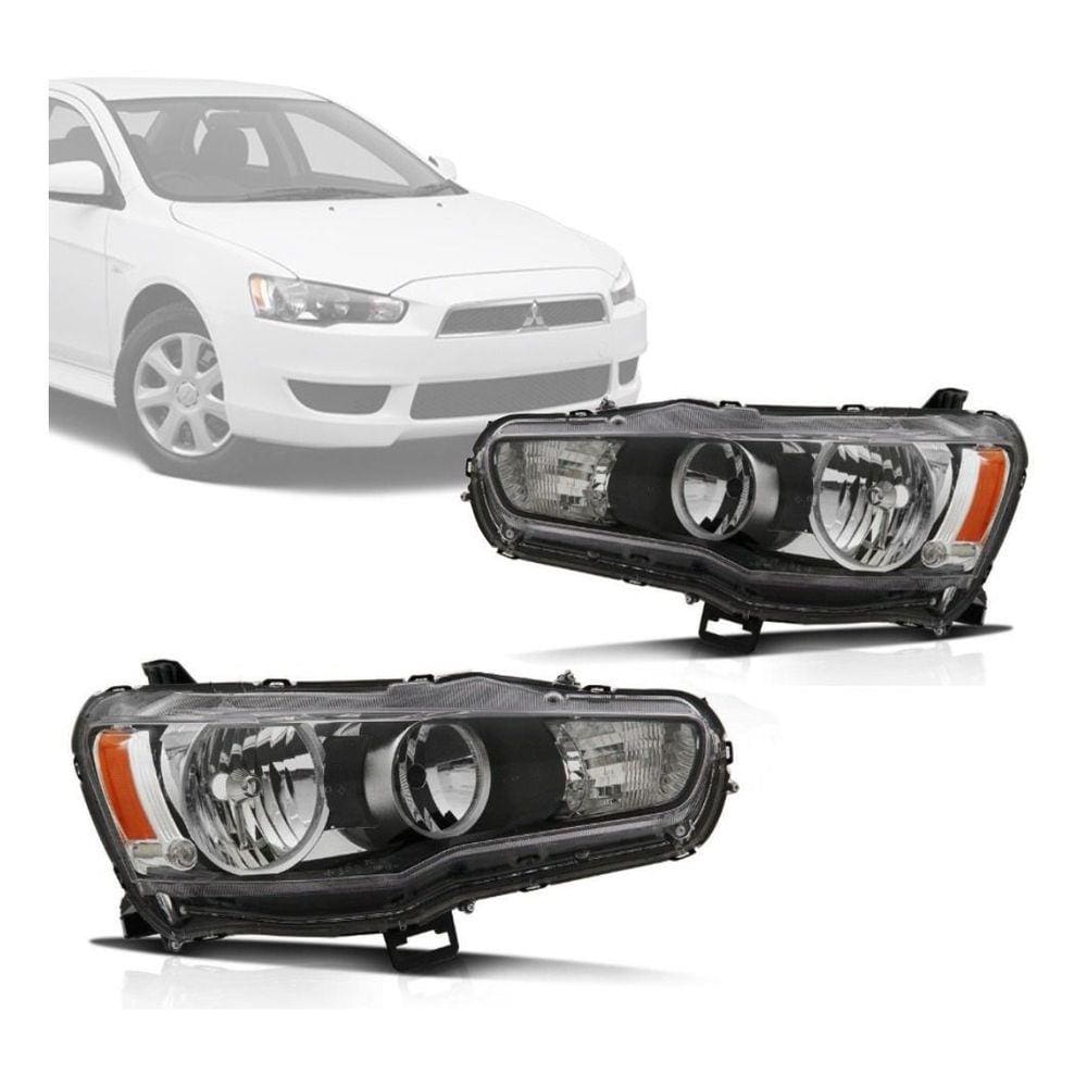 Farol Mitsubishi Lancer 2011 2012 2013 2014 2015 11 12 13 14