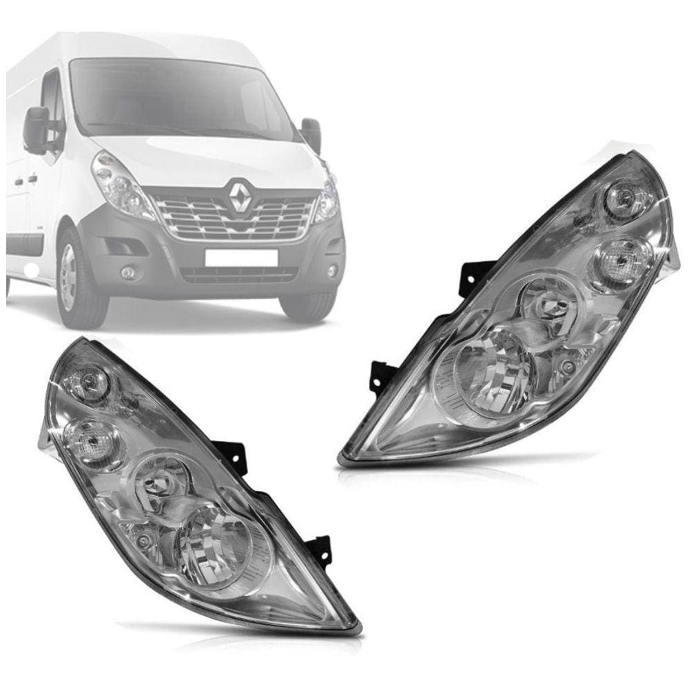 Farol Renault Master 2013 2014 2015 2016 13 14 15 16 Unidade