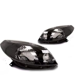 Farol Sandero Stepway 2012 2013 2014 12 13 14 Mascara Negra