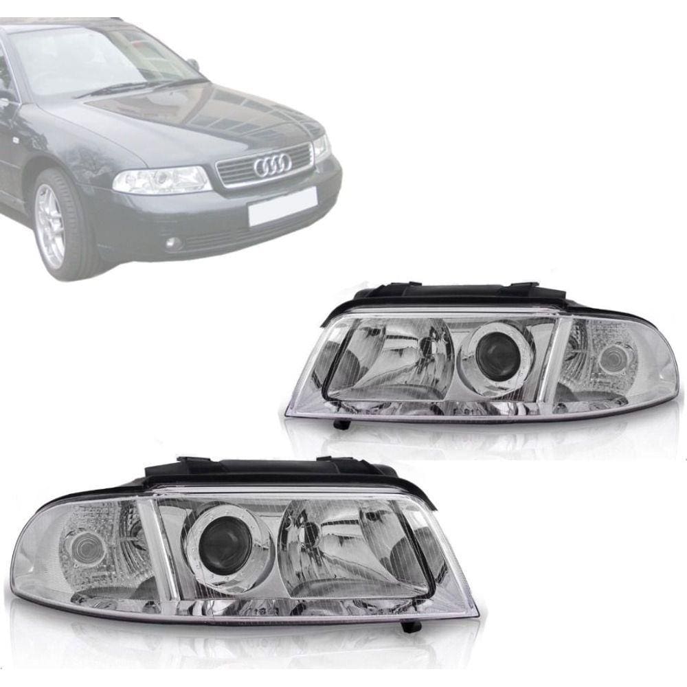 Farol Audi A4 Foco Duplo 1995 1996 1997 1998 1999 2000 Tyc