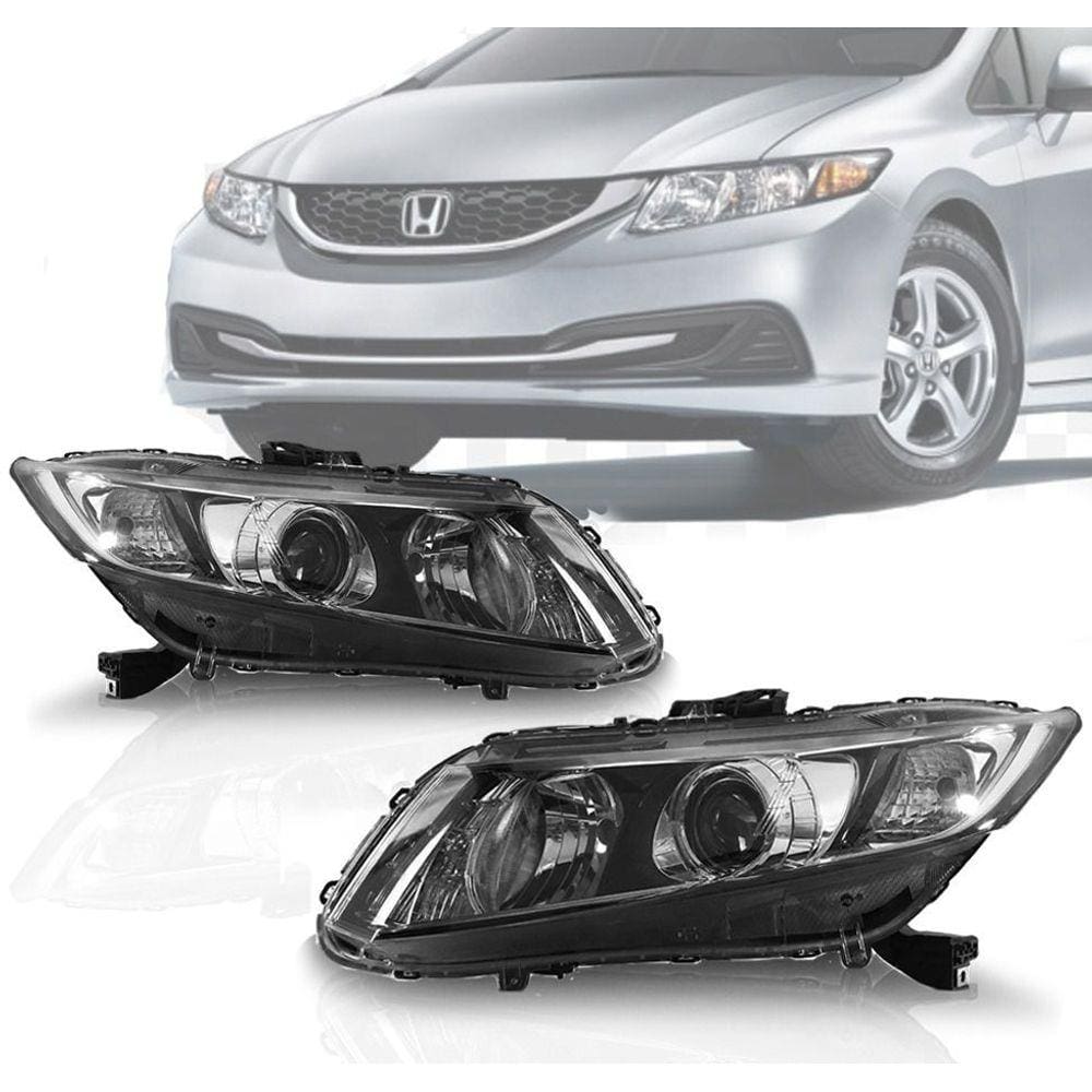 Farol Honda Civic 2012 2013 2014 2015 - Unidade