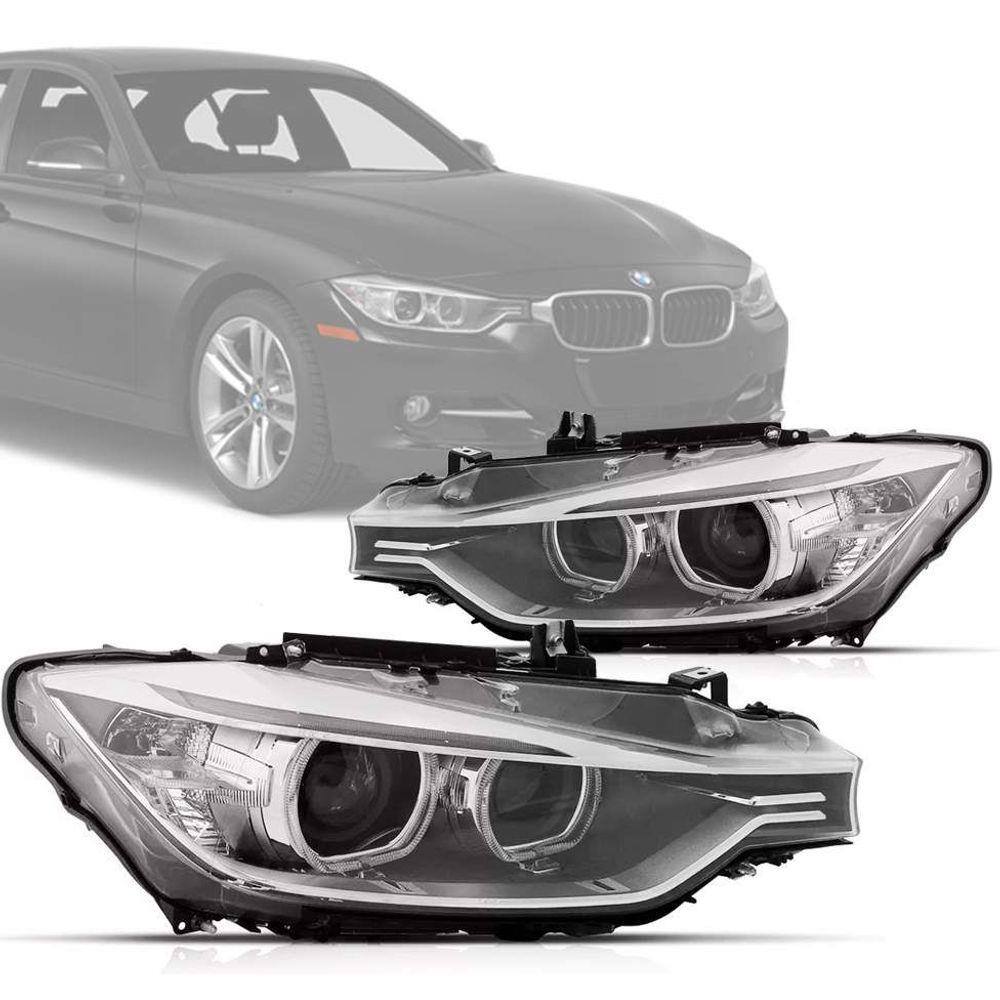 Farol Eletrico Bmw S3 2012 2013 2014 2015 Tyc