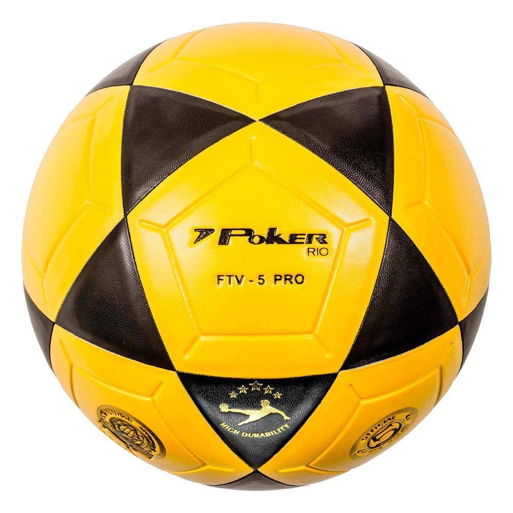Bola de Futevôlei Vulcanizada Rio PU 05776 - Cor: AM/PT