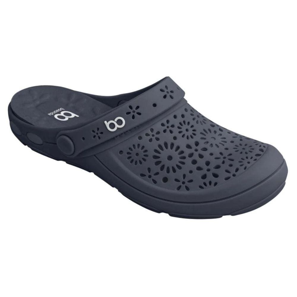 Sandália Casual Feminina Floral Borracha Conforto Boaonda 1317-123