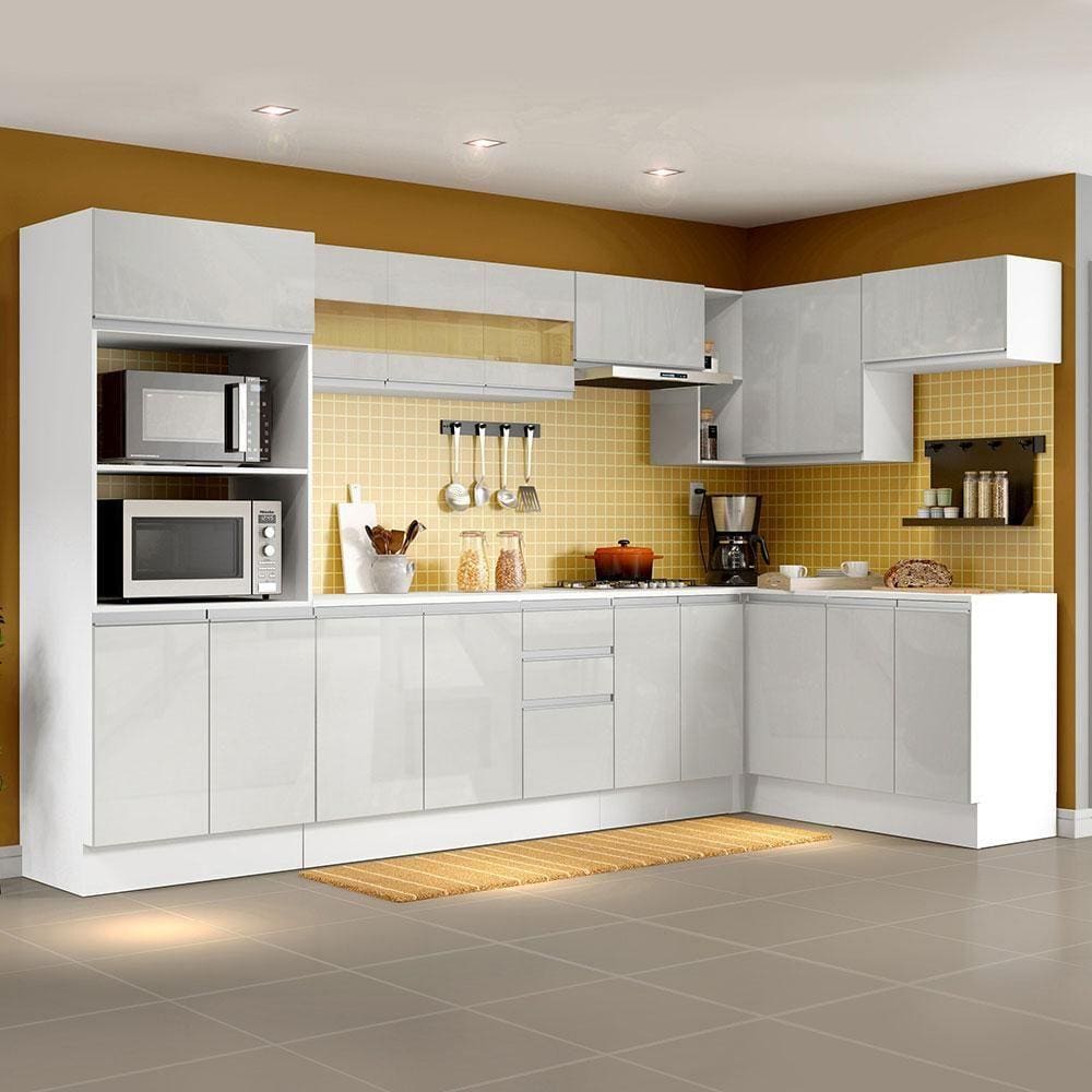 Jogo cozinha modular  Black Friday Casas Bahia