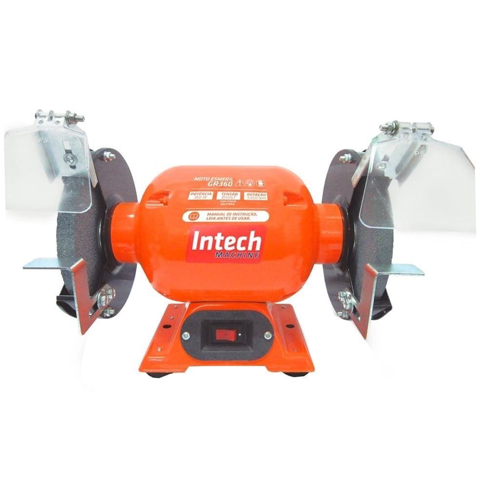Moto Esmeril Intech Machine GR360 Bivolt