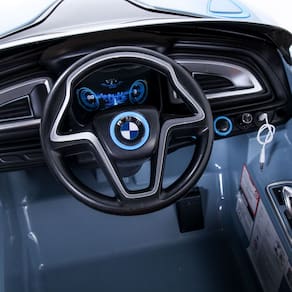 Carro Eletrico Infantil Belfix BMW i8 12V Azul Controle Remoto