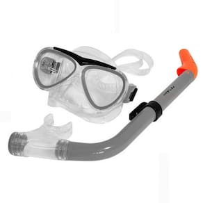 Kit de Mergulho Infantil TInos Snorkel e Mascara Poker