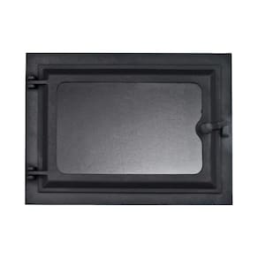Porta Forno Ferro Fundido Com Vidro 28,5x33,5cm - Modelo Libaneza P