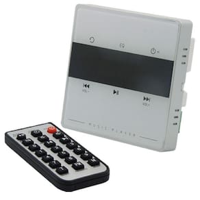 Amplificador Parede Wall Player Usb Bluetooth Branco