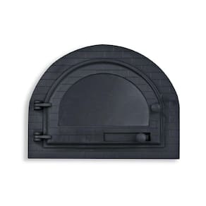 Porta Forno Ferro Igloo Com Vidro Libaneza 31x42cm - Art Mil G