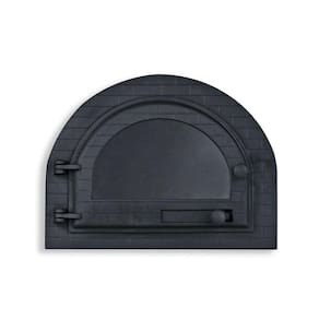 Porta Forno Ferro Igloo Com Vidro Libaneza 31,0x36,5cm - Art Mil M