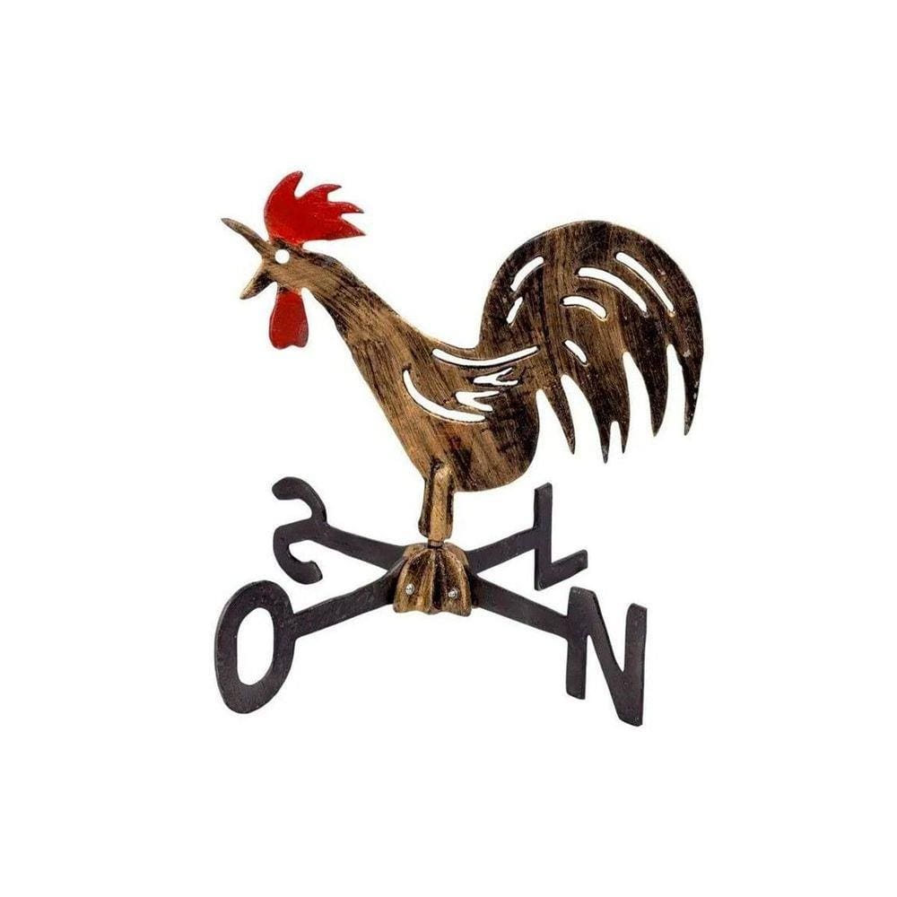 Galo do Vento do Havai em Alumínio Ouro Vermelho Tamanho P