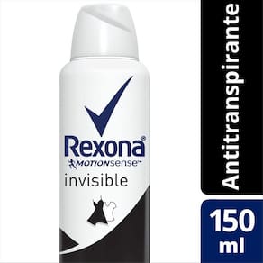 Desodorante Aerosol Rexona Feminino Invisible 150ml