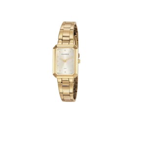 Reogio Mondaine Quadrado Dourado Lançamento 53766Lpmvde3