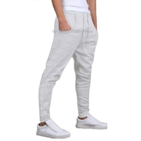 Calça moletom masculina skinny slim sport luxo
