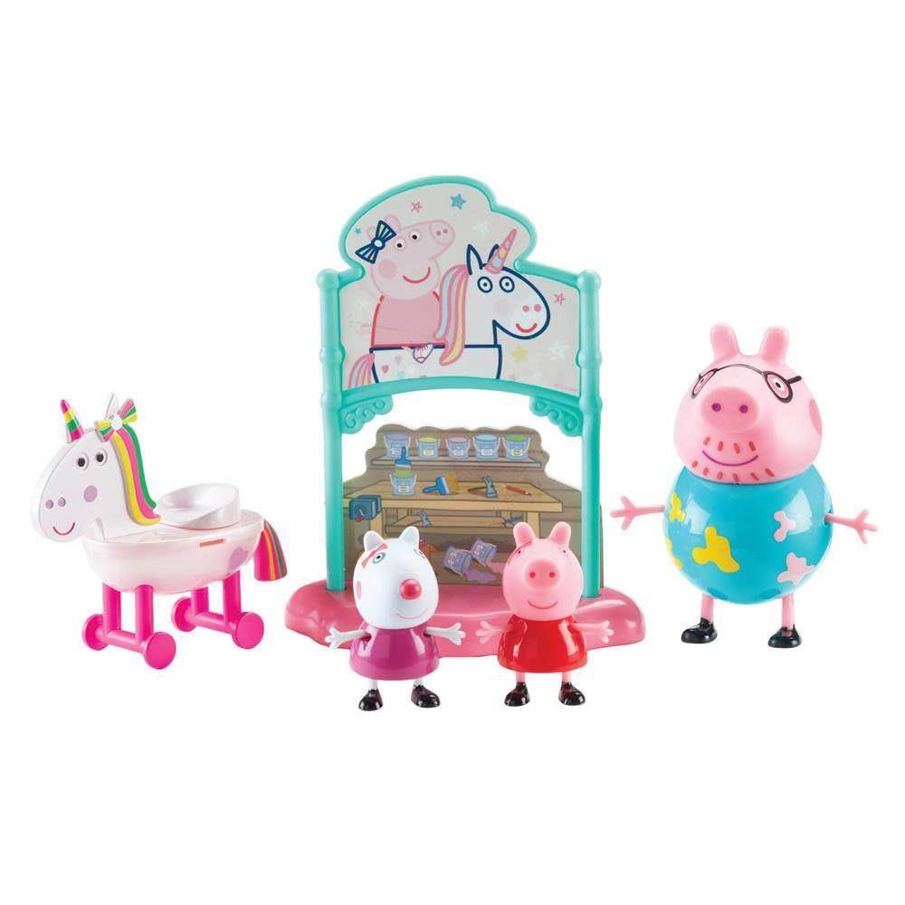 Playset Peppa Pig e Friends - Hora de Brincar - Sunny