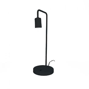 Abajur Piaui Conti Iluminação Preto Fosco