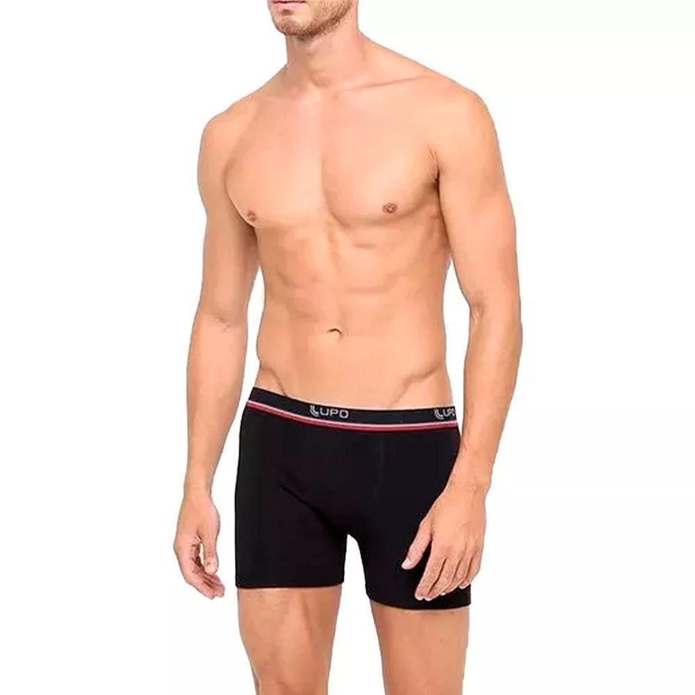 Cuecas Boxer LUPO - kit com 2  Cuecas em Algodão