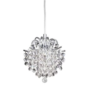 Pendente Fiore G9 18cmx16cm Bella Iluminação Transparente