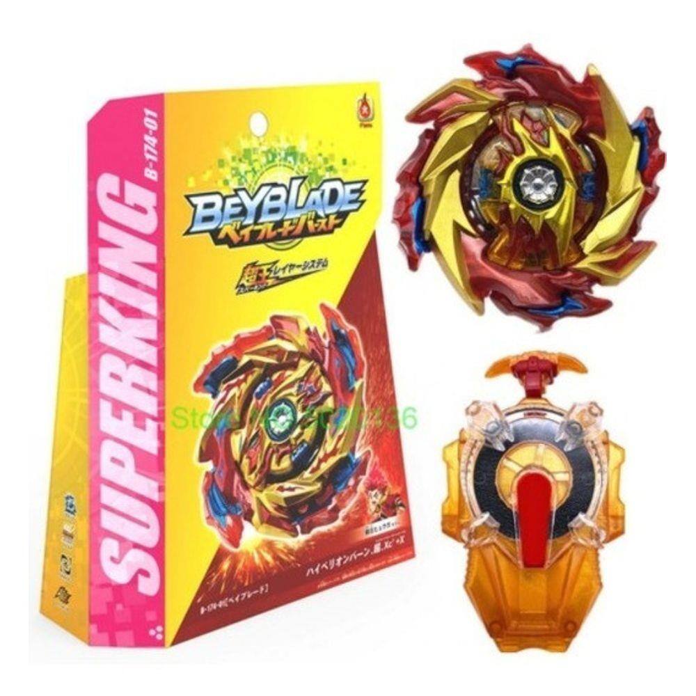 Beyblade QuadStrike Pião e Lançador - Zeal Achilles A8