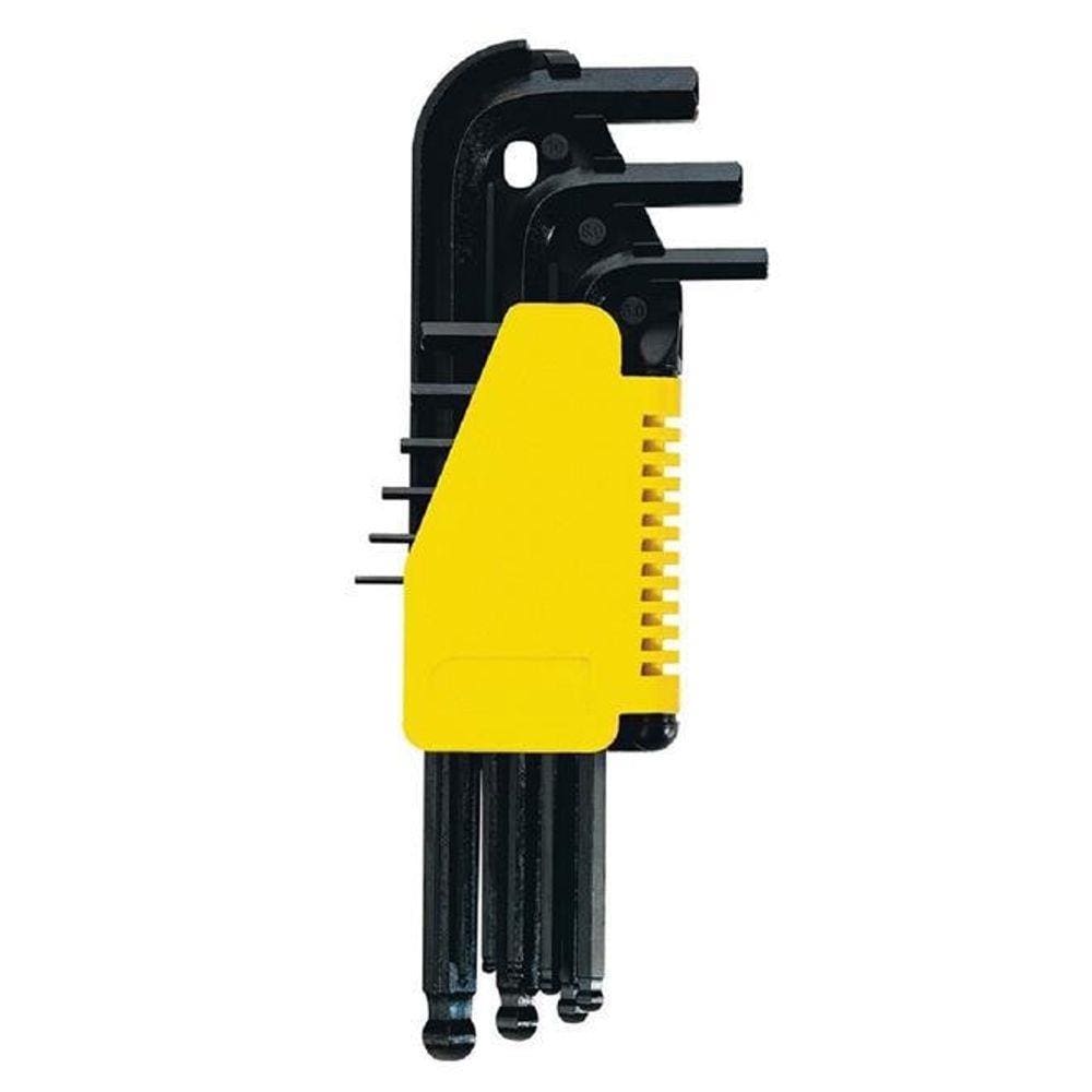 Jogo De Chave Allen Stanley Longa Medidas De 1,5 A 10 Mm 9 Peças