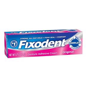 Fixodent 21 G - Adesivo Para Próteses Dentárias