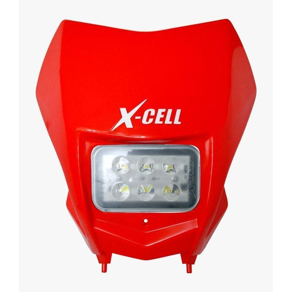 Farol Crf 230 Completo X-cell Com Leds e Suporte
