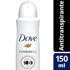 Desodorante Aerosol Dove Invisible Dry 150ml