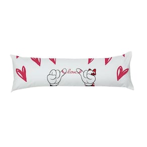 Travesseiro De Corpo 1,30X0,38M Com Refil - Love