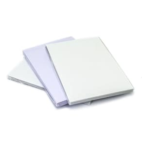 25 Folhas Imprimivel para Placas de Pvc, Crachá, Cartão