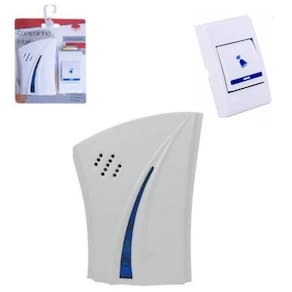 Campainha Inteligente Sem Fio Flash Luz 100 Metros Wireless
