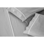 Jogo de Lençol Percal 400 Fios Suave Feito Algodão Casal 3 Peças Casa Dona