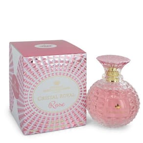 Perfume Feminino Cristal Royal Rose Marina Bourbon 100 ML Eau De Parfum