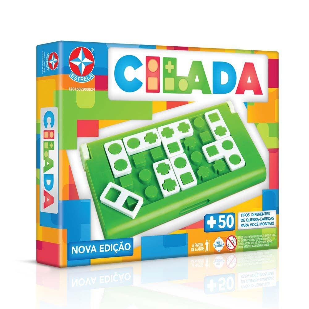 Jogo de Tabuleiro Cilada Brinquedos Estrela