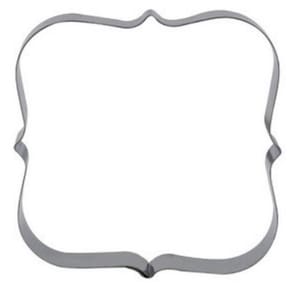Moldura - Cortador para Biscoitos/ Pasta Americana/ Biscuit - Inox